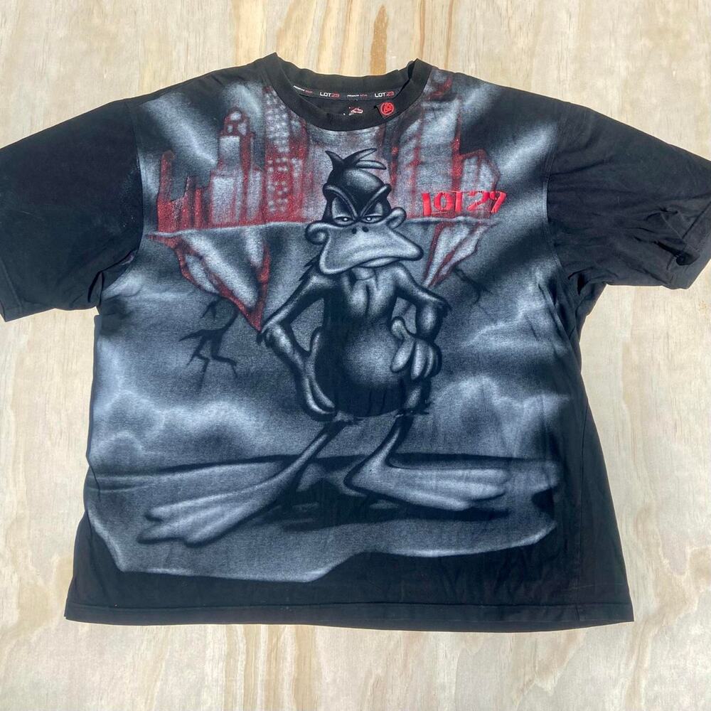 Vintage Lot 29 Looney Tunes Daffy Duck T-Shirt Size XL